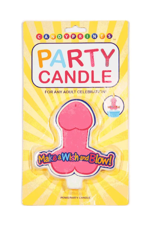 Little Genie Make a Wish and Blow Penis Candle Little Genie Male Sex Toys