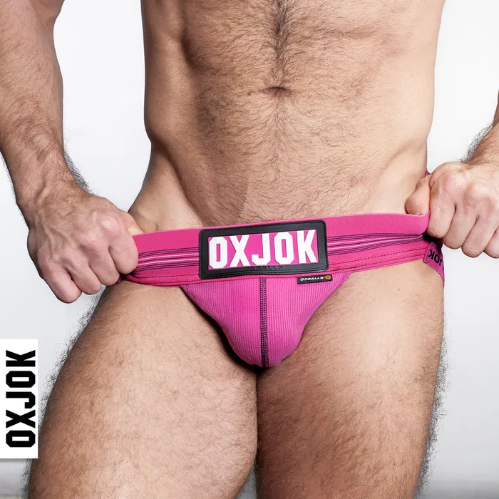OXJOK Slingjock Jockstrap Pink Sky OXBALLS Vibrators