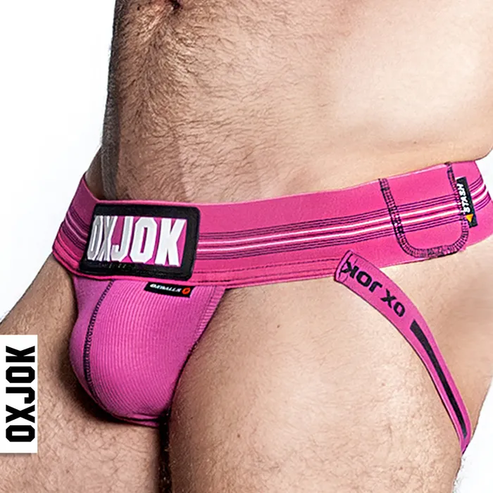 OXJOK Slingjock Jockstrap Pink Sky OXBALLS Vibrators