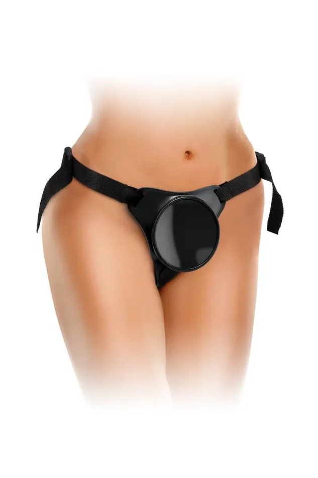 Pipedream Pipedream King Cock Elite Beginners Silicone Body Dock Strapon Kit Beige Female Sex Toys