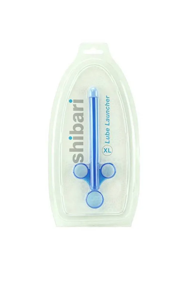 Shibari Vibrators Shibari Lube Launcher XL Blue