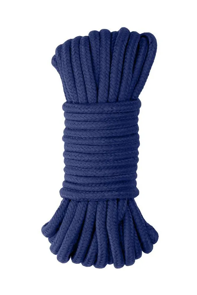 Shots Toys Vibrators Ouch by Shots Toys 10MTs Bondage Rope Sailor Theme Blue Shots Toys Vibrators Ouch by Shots Toys 10MTs Bondage Rope Sailor Theme Blue