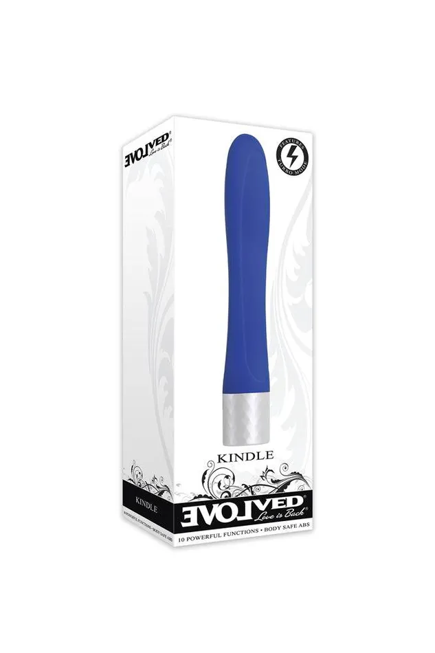 Vibrators Evolved Evolved Kindle Classic Vibrator Blue