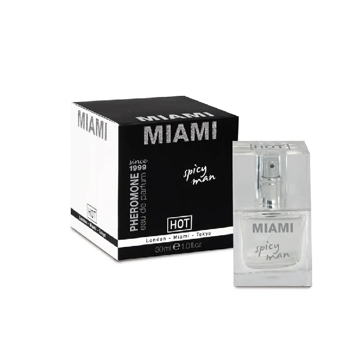 Vibrators HOT HOT Pheromone Perfume Man Miami Spicy Man 30ml