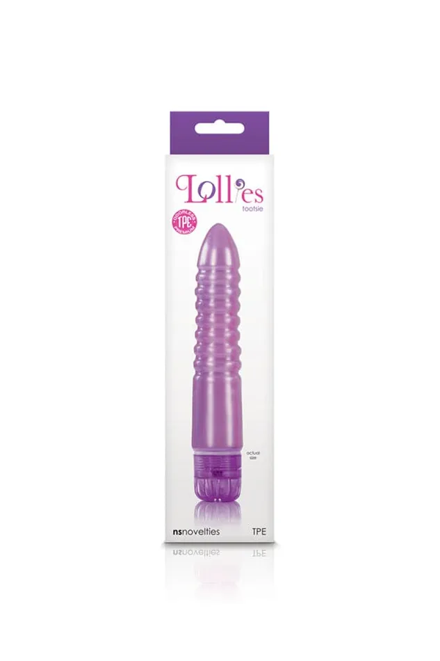 Vibrators NS Novelties NS Novelties Lollies Tootsie Vibrator Purple
