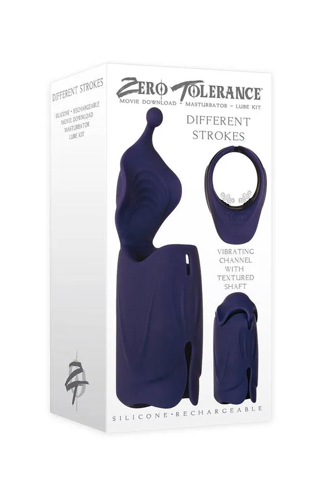 Zero Tolerance Male Sex Toys Zero Tolerance Different Strokes Vibrating Stroker