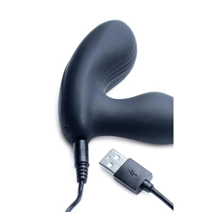 Alpha Pro Male Sex Toys 7X PStroke Silicone Prostate Stimulator with Stroking Shaft