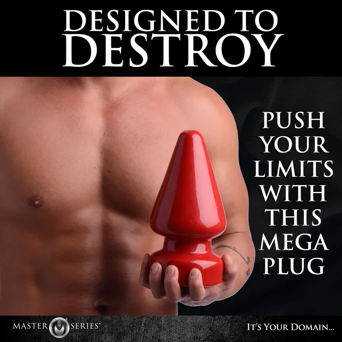 Anal Master Series The Anal Destructor Butt Plug