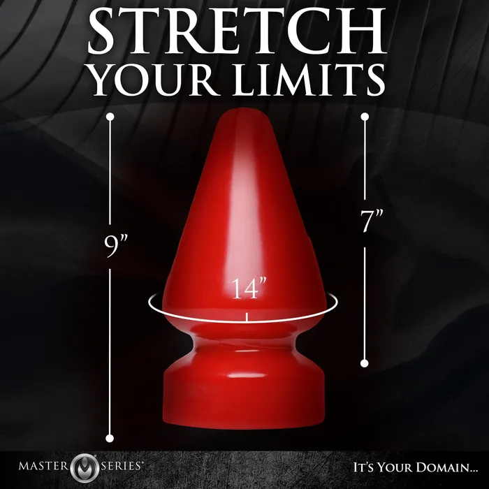 Anal Master Series The Anal Destructor Butt Plug