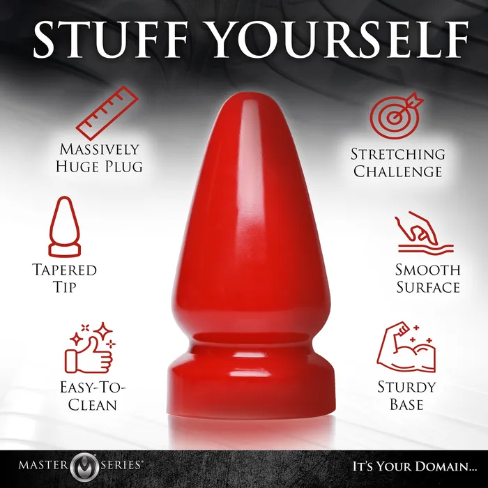 Anal Master Series The Anal Destructor Butt Plug