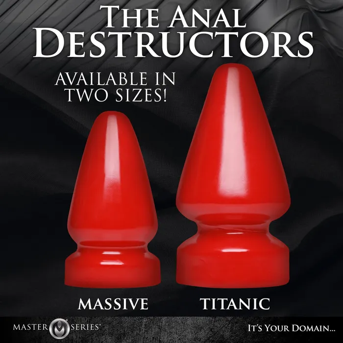 Anal Master Series The Anal Destructor Butt Plug