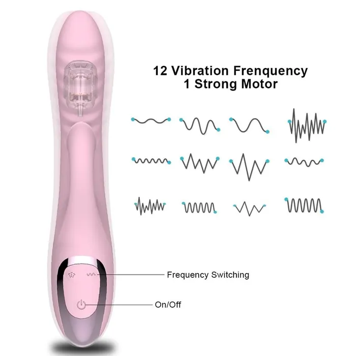 Baby GSpot Pink Clit Sucking Vibrator for WomenRabbit Tapping Rabit Lovegasm Vibrators