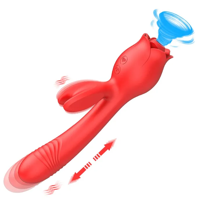 Dashdiamondx Rabbit Rose Vibrator Vibrators