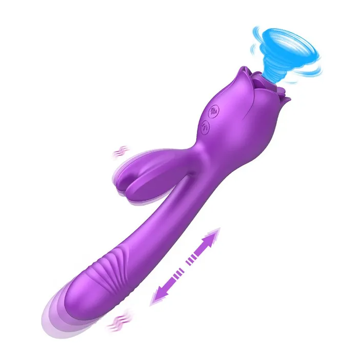 Dashdiamondx Rabbit Rose Vibrator Vibrators