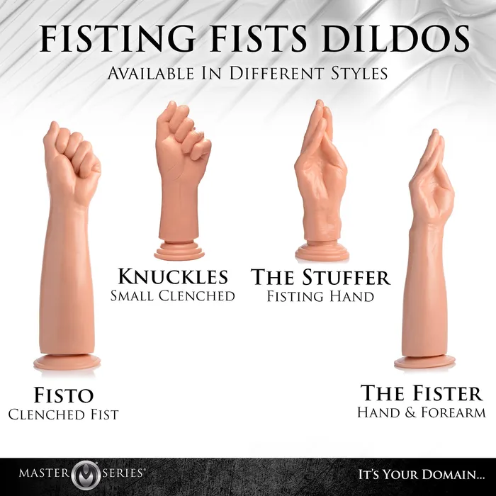 Dildos Master Series The Fister Hand and Forearm Dildo