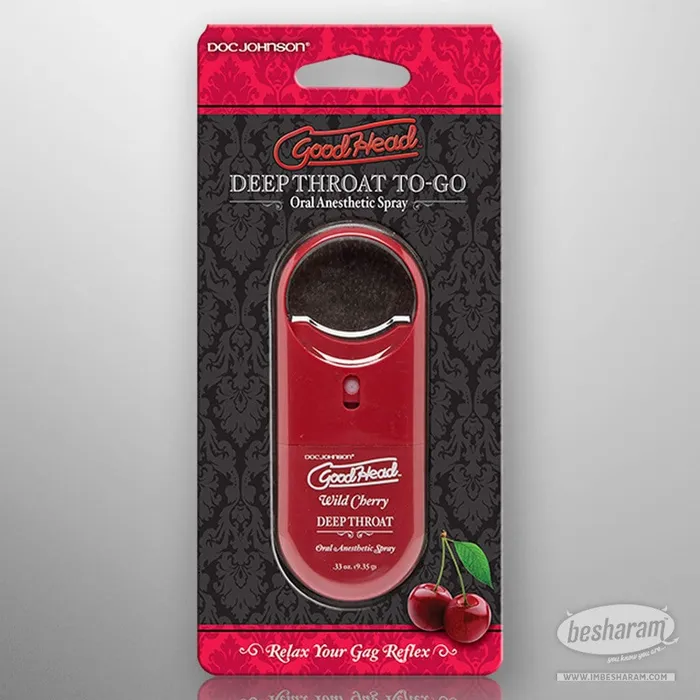 Good Head Deep Throat Spray to Go Doc Johnson Male Sex Toys