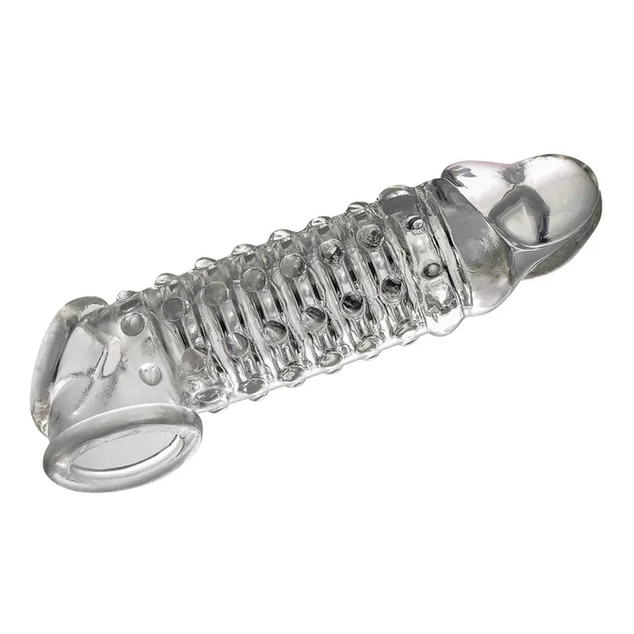 Icon Brands Dildos The 9s Toppers Open Ended Extender Clear