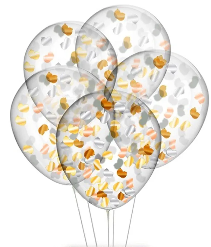 Little Genie Vibrators Glitterati Boobie Confetti Balloons