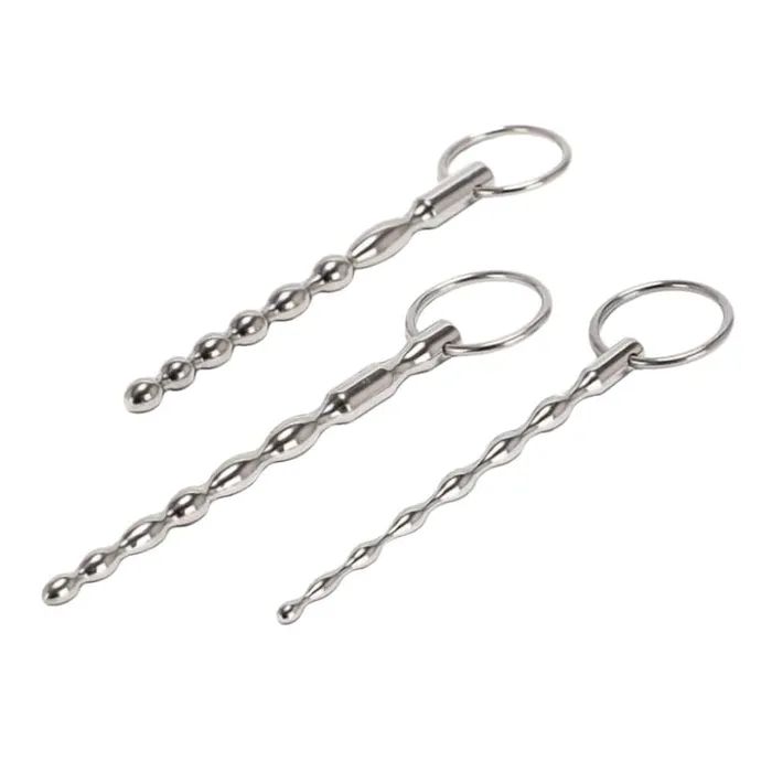Lovegasm Male Sex Toys Princely Training Wand Urethral Beads