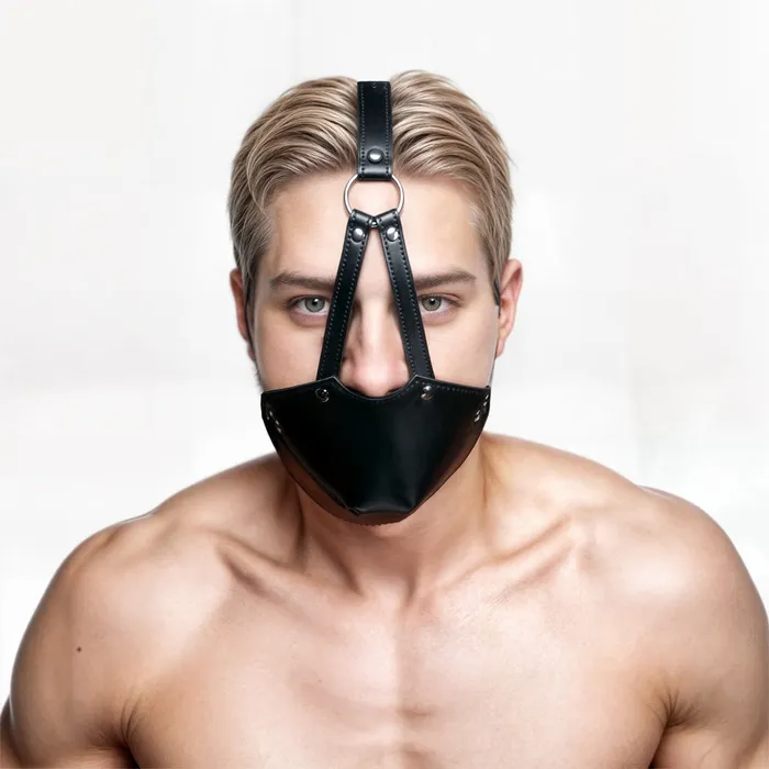 Muzzle Harness with Ball Gag Strict Female Sex Toys