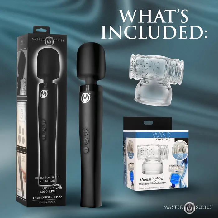 Thunderstick Pro Male Masturbation Kit Master Series Male Sex Toys