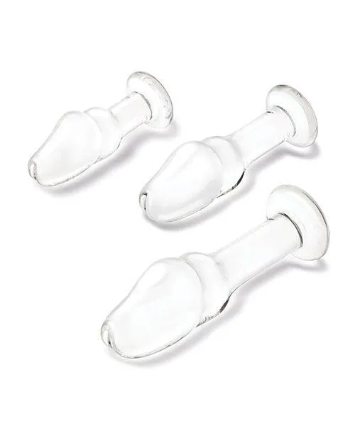 Anal Electric Eel INC Glas Helmet Head Anal Training Kit Set of 3