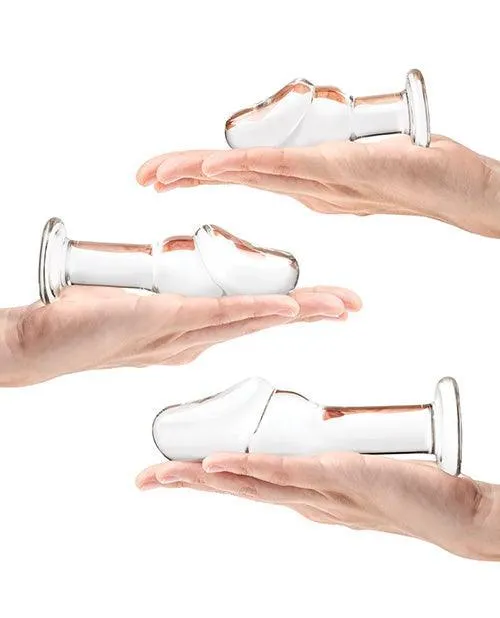 Anal Electric Eel INC Glas Helmet Head Anal Training Kit Set of 3