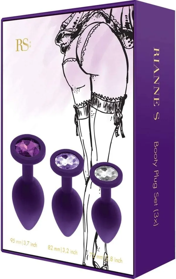 Anal Rianne S Rianne S Booty Plug Set 3x