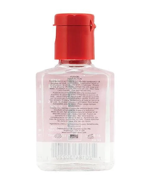 B Cumming Company INC Elbow Grease Fusion Deep Action Silicone 24 Ml Travel Size Male Sex Toys