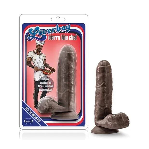 Blush Novelties Dildos Blush Novelties Loverboy Pierre the Chef Realistic Dildo Brown Blush Novelties Dildos Blush Novelties Loverboy Pierre the Chef Realistic Dildo Brown