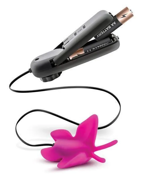 Blush Novelties Vibrators Blush Luxe Butterfly Teaser Fuchsia