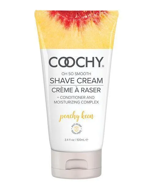 Coochy Shave Cream 34 Oz Peachy Keen Classic Brands Vibrators