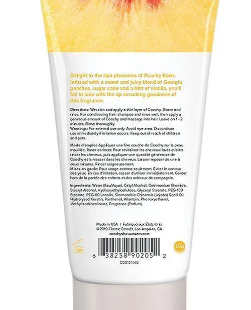 Coochy Shave Cream 34 Oz Peachy Keen Classic Brands Vibrators