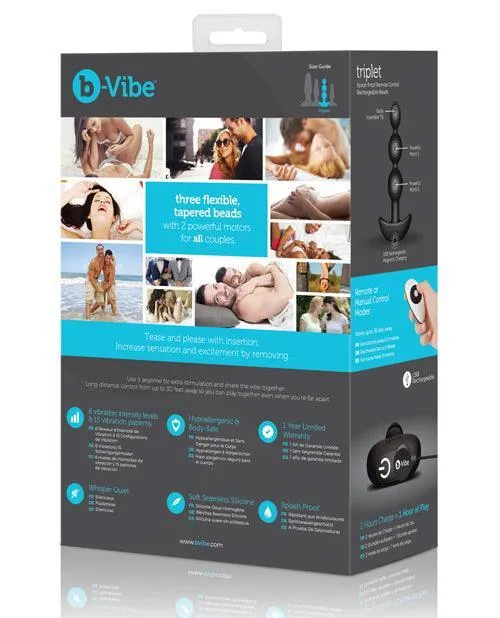 Cotr INC Anal Bvibe Remote Triplet Anal Beads