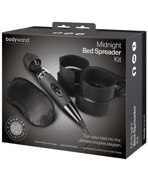 Couples Xgen Xgen Bodywand Midnight Massage Bedroom Play Kit 3 Pc Black