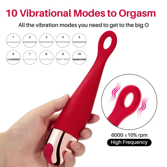 Eupher Female Sex Toys OShaped Clitoral Vibrator