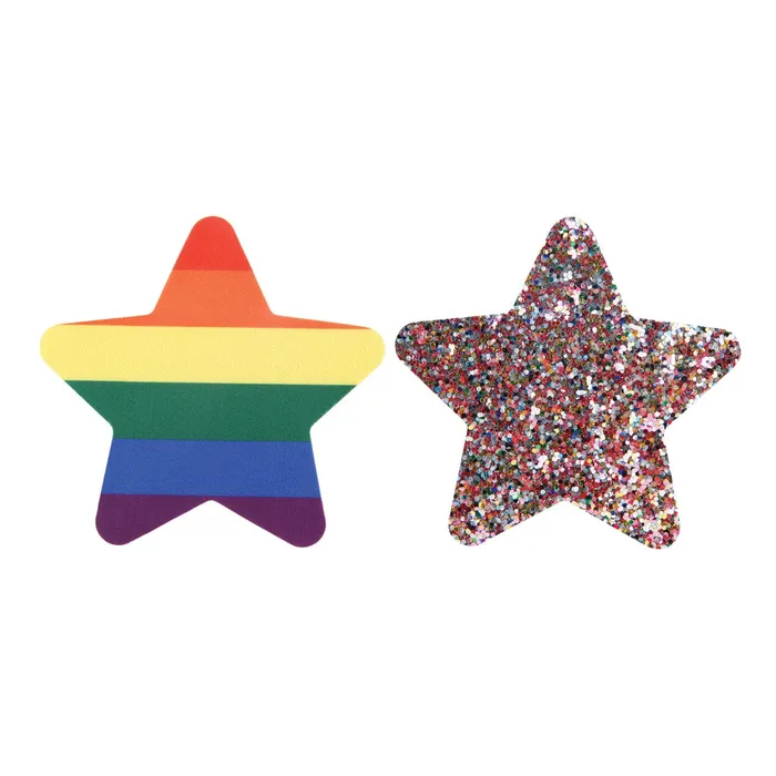 Eye Candy Female Sex Toys Eye Candy Peekaboos Pride Rainbow Glitter Stars Pasties Nipple Covers Pack of 2 Rainbow Eye Candy Female Sex Toys Eye Candy Peekaboos Pride Rainbow Glitter Stars Pasties Nipple Covers Pack of 2 Rainbow