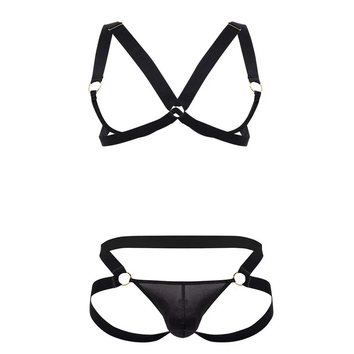 Female Sex Toys CandyMan HarnessBra Two Piece Set