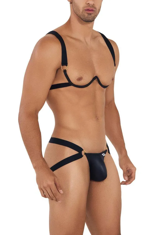 Female Sex Toys CandyMan HarnessBra Two Piece Set