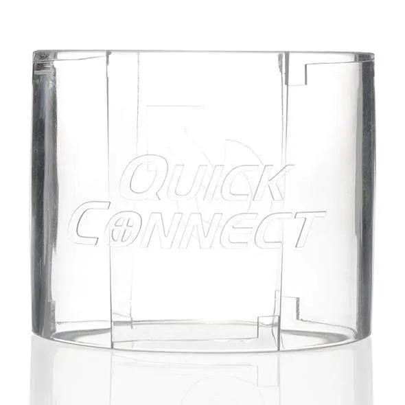 Fleshlight Dildos Fleshlight Quickshot Quick Connect Accessory Clear