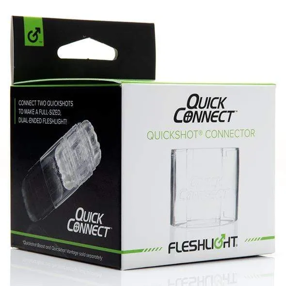 Fleshlight Dildos Fleshlight Quickshot Quick Connect Accessory Clear