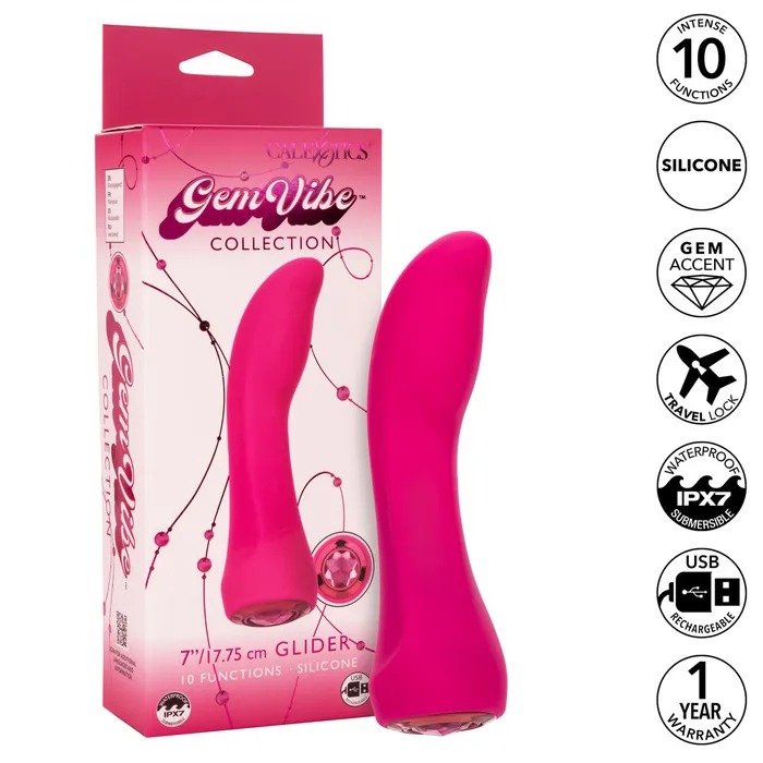 Gem Vibe Collection Glider CALEXOTICS Vibrators