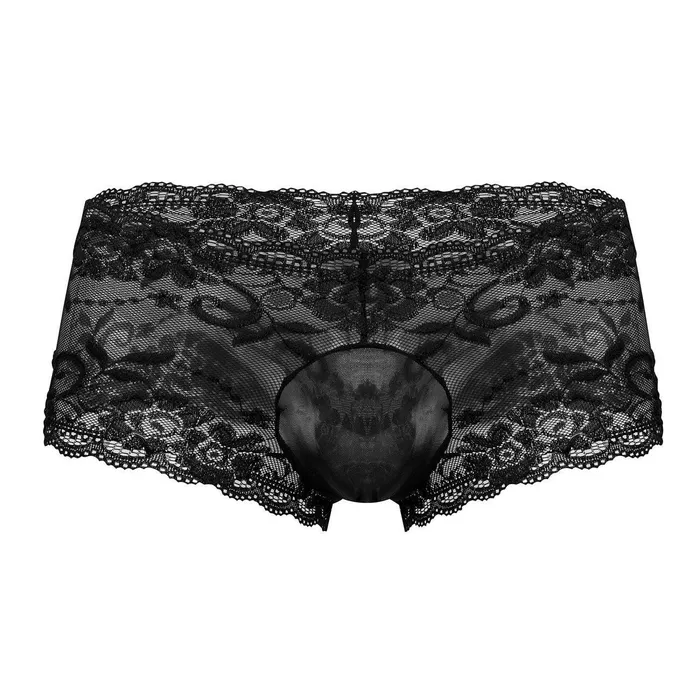 Male Power Female Sex Toys Sassy Lace Mini Short Sheer Pouch