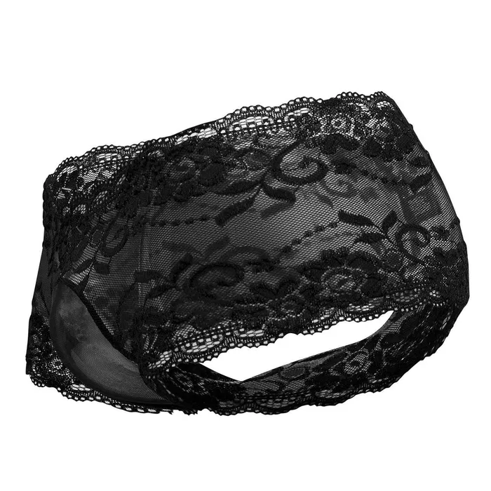 Male Power Female Sex Toys Sassy Lace Mini Short Sheer Pouch