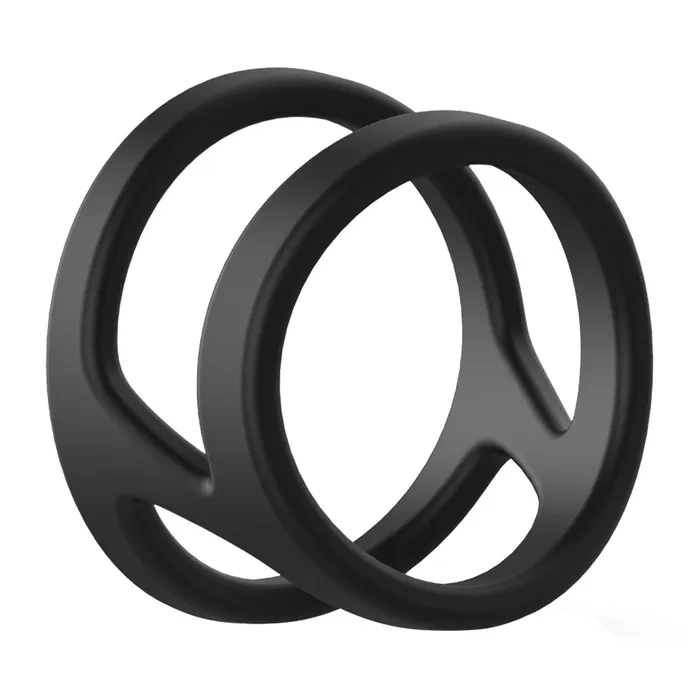 Male Sex Toys Longer Harder Silicone Dual Penis Ring Erection Enhancing Sex Toy YOSPOSS