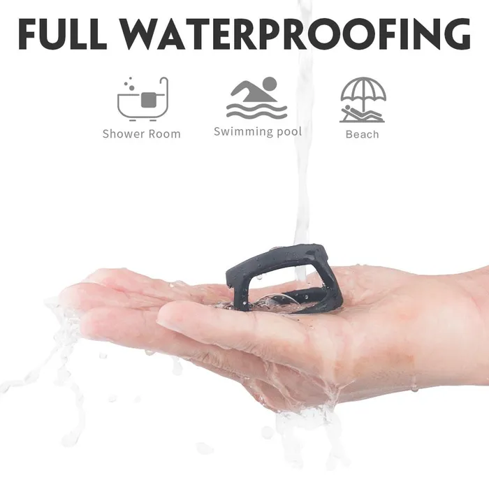 Male Sex Toys Longer Harder Silicone Dual Penis Ring Erection Enhancing Sex Toy YOSPOSS