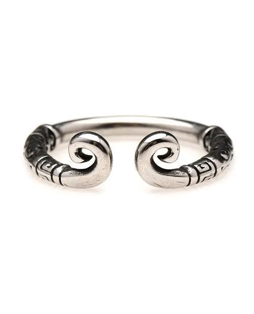 Male Sex Toys Xr LLC Master Series Kingpin Stainless Steel 24mm Glans Ring