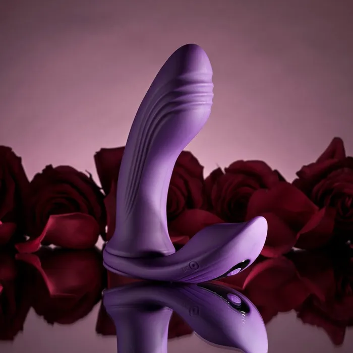 Playboy Male Sex Toys Playboy Mix and Match Vibrating Dildo with Cock Ring Purple Playboy Male Sex Toys Playboy Mix and Match Vibrating Dildo with Cock Ring Purple