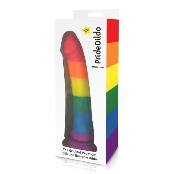 Pride Dildo Dildos Pride Dildo Silicone Rainbow Dildo 8