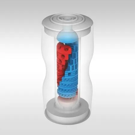 Tenga Male Sex Toys Tenga New Dual Feel Cup Masturbator RedGray